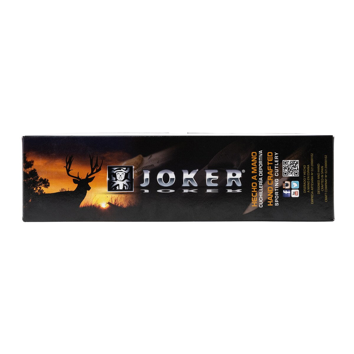 Nóż Joker Montanero Bocote z krzesiwem