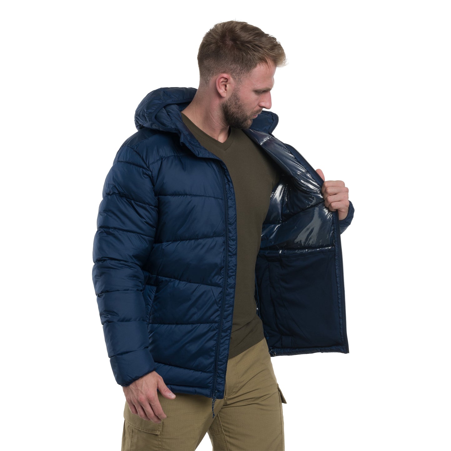 Kurtka Columbia Fivemile Butte II Hooded - Collegiate Navy