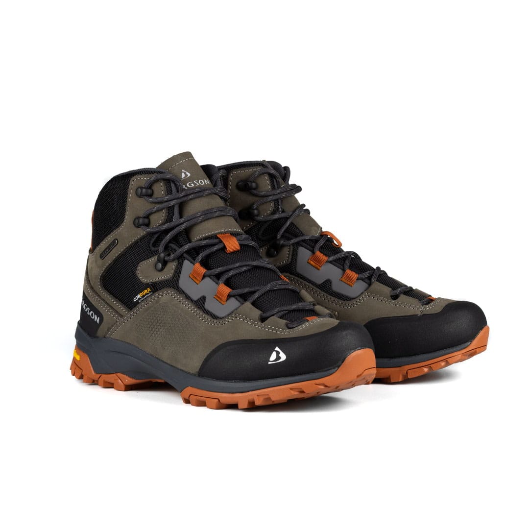 Buty Bergson Moko Mid STX - Khaki/Orange