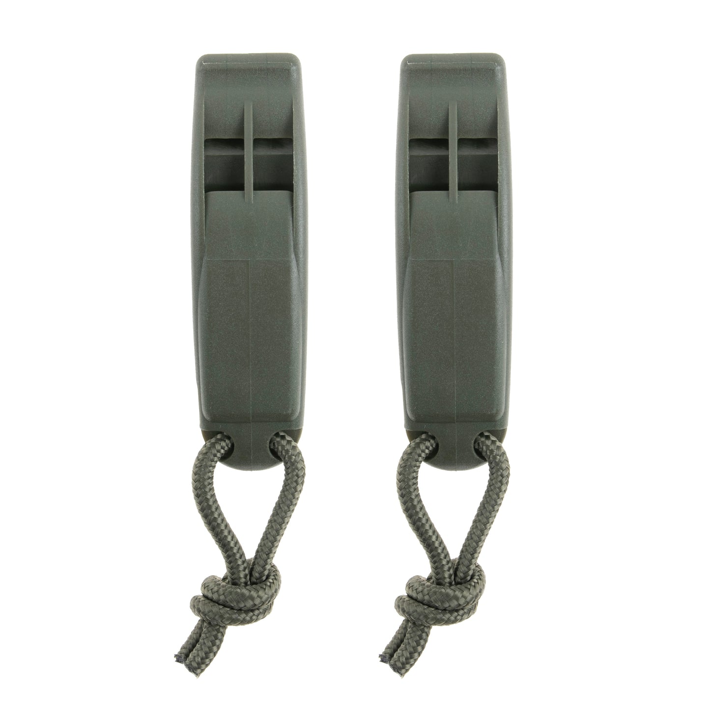 Gwizdek alarmowy Mil-Tec Signaling Whistle Tactical MOLLE Olive - 2 szt.