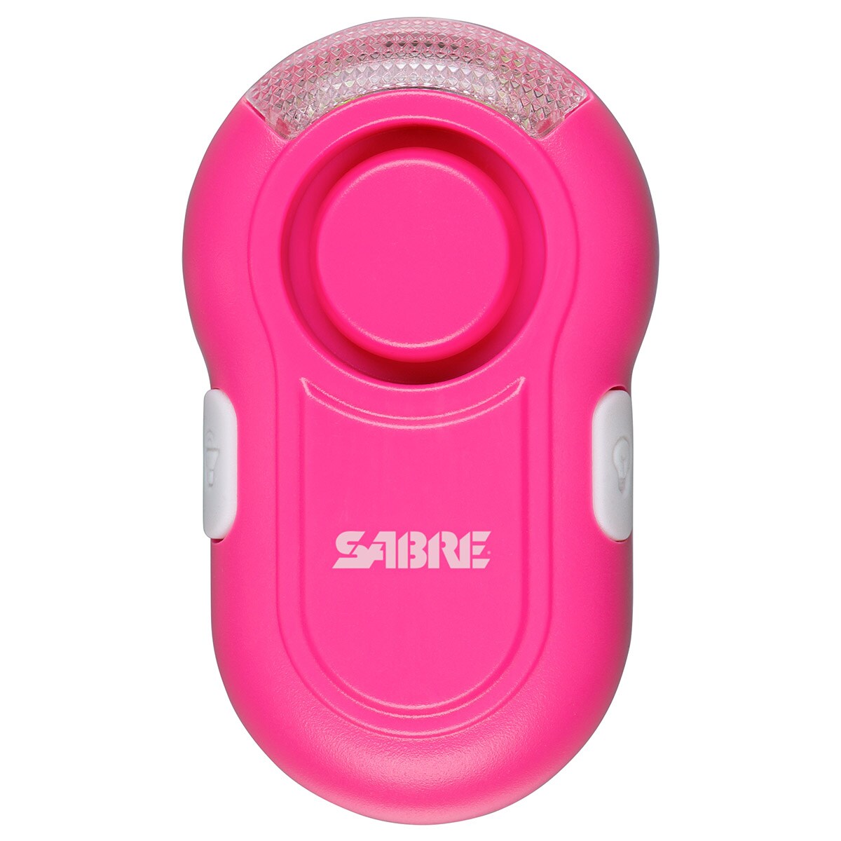 Alarm osobisty Sabre Red Clip-On LED - Pink