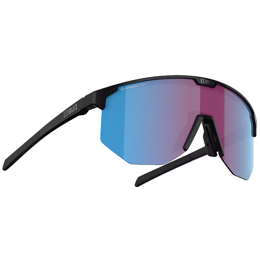 Okulary przeciwsłoneczne Bliz Hero - Matt Black/Rose Violet Blue
