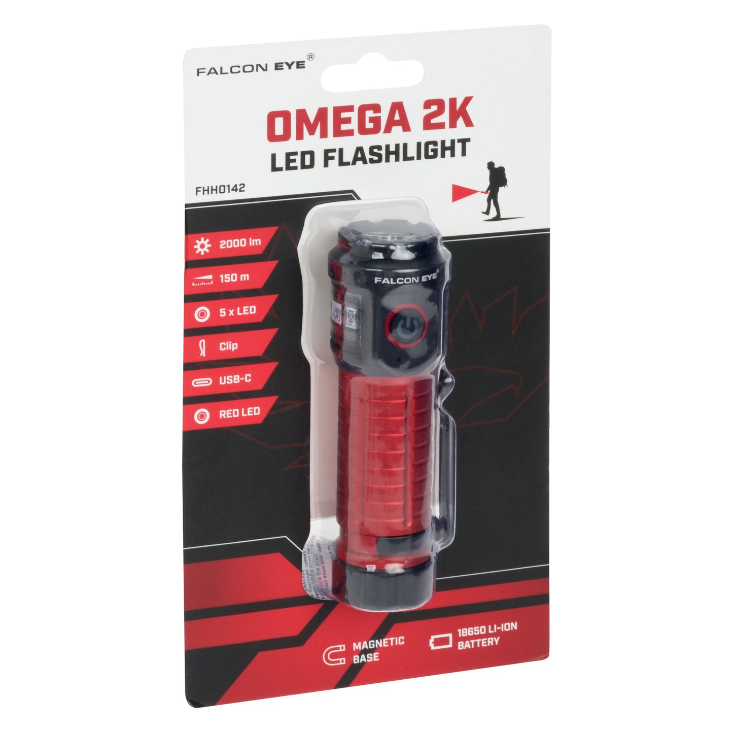 Latarka Mactronic Falcon Eye Omega 2K - 2000 lumenów