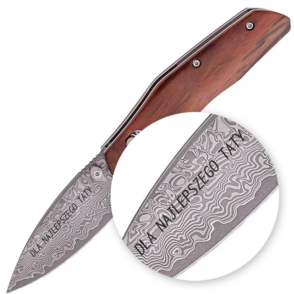 Nóż składany Bestechman Ronan Rosewood