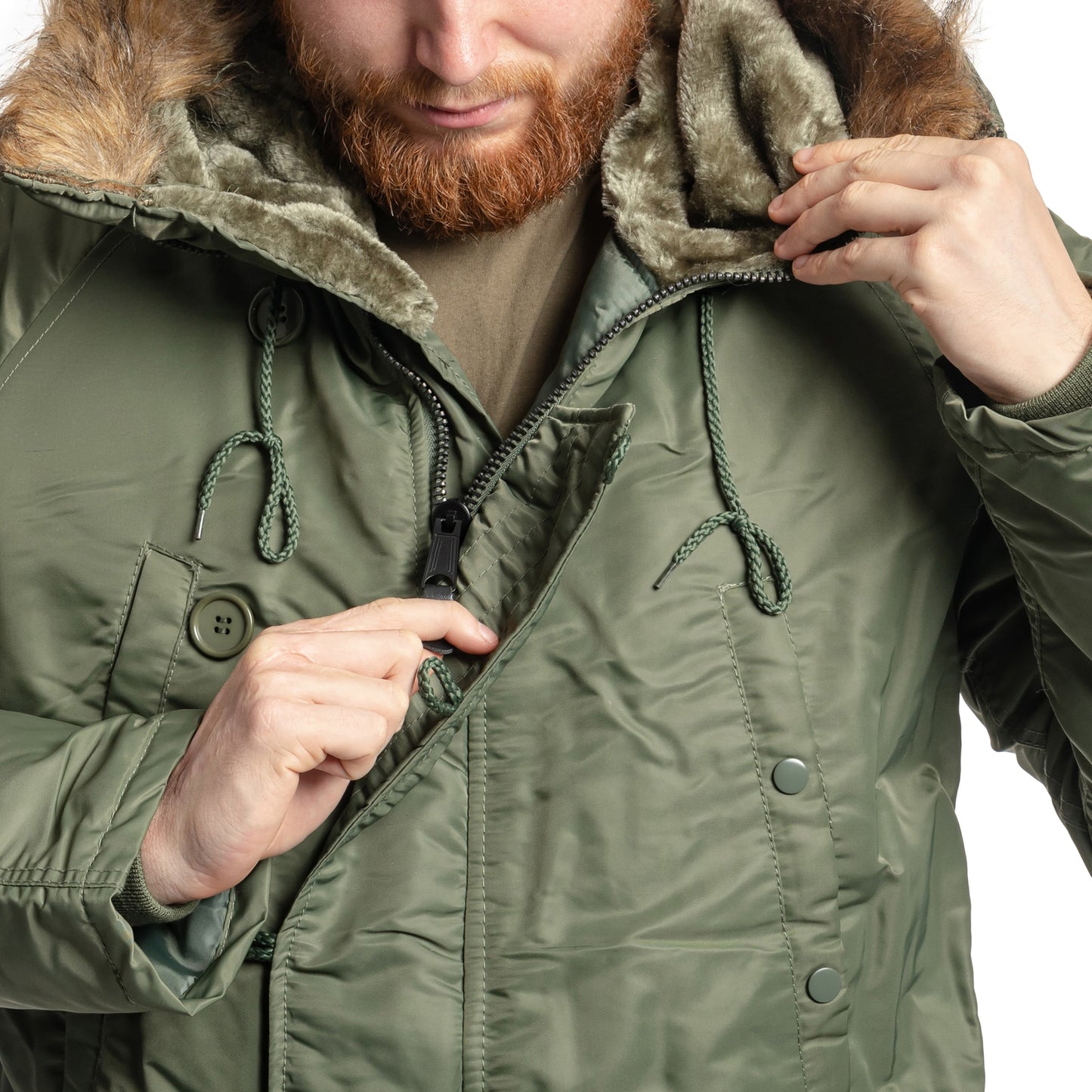 Kurtka Mil-Tec N3B Parka - Olive