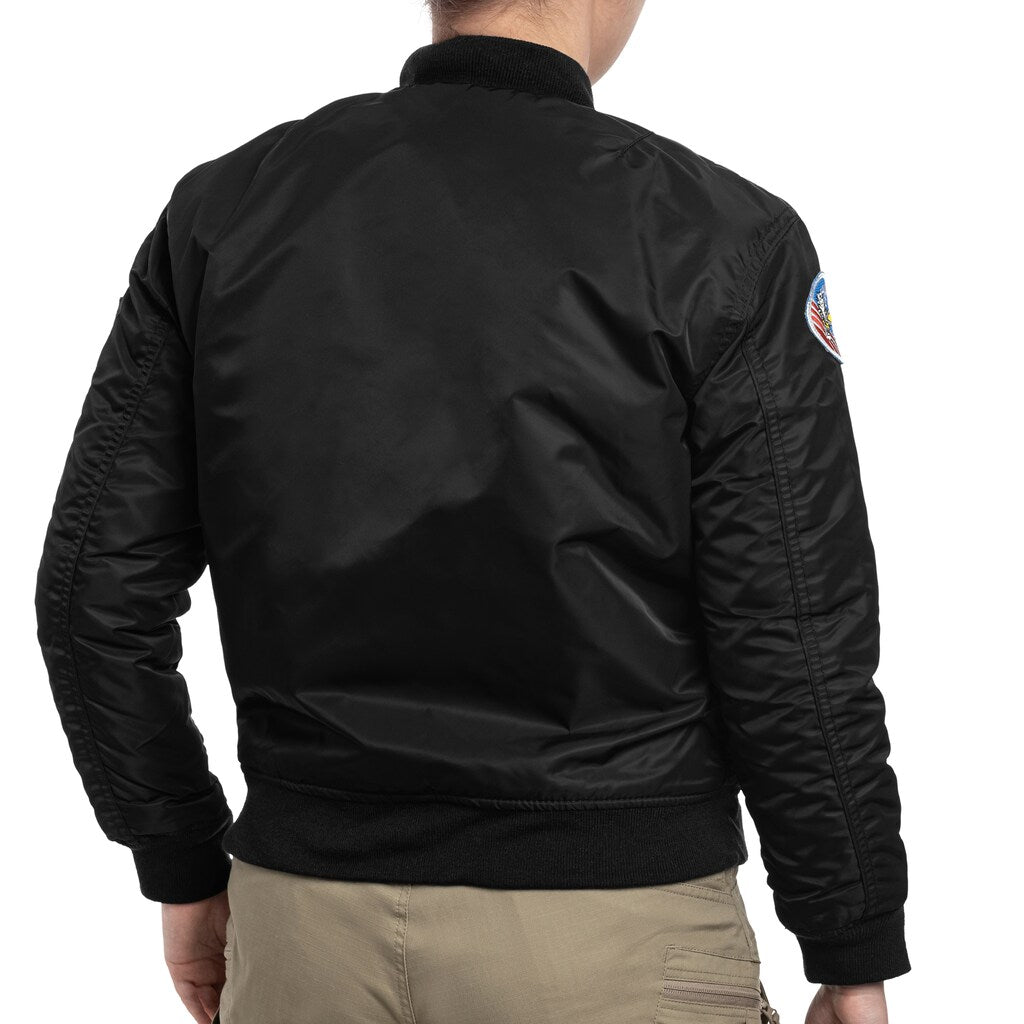 Kurtka dziecięca Mil-Tec MA1 Flight Jacket - Black
