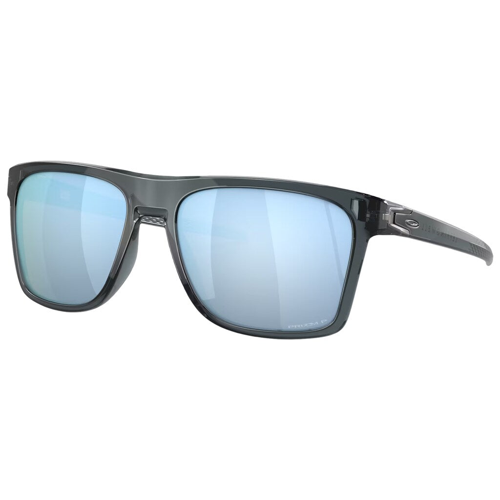Okulary przeciwsłoneczne Oakley Leffingwell - Crystal Black/Prizm Deep Water Polarized