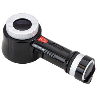 Lupa Carson MeasureLoupe 11,5x z podświetleniem LED/UV