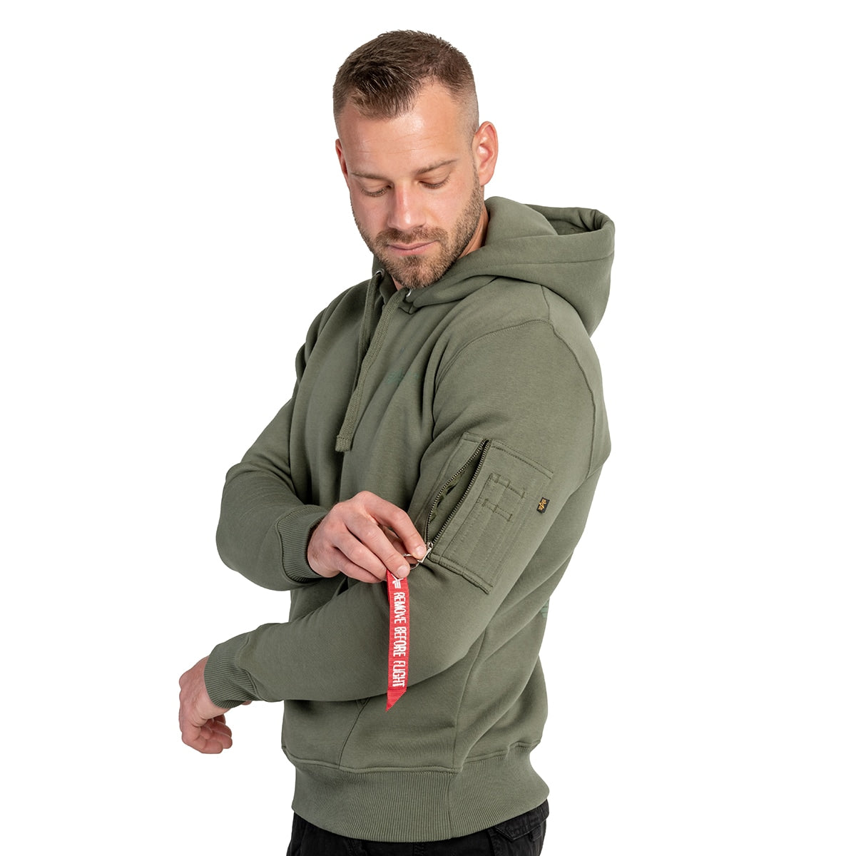 Bluza Alpha Industries Air Force Hoody - Dark Olive