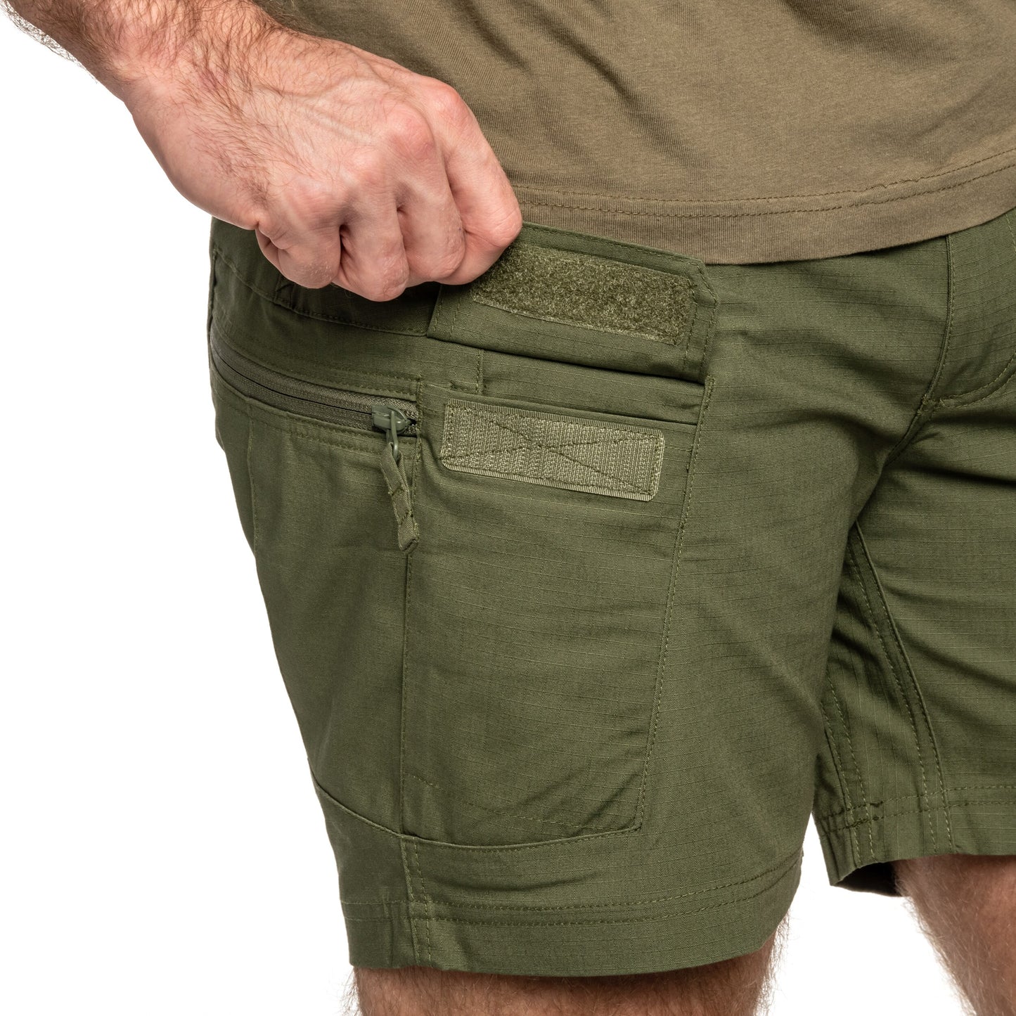 Szorty Helikon UTS PolyCotton Stretch Rip-Stop 6" - Olive Green