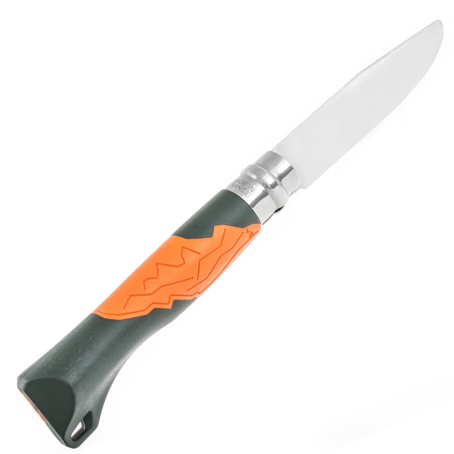 Nóż składany Opinel No.07 Outdoor Junior - Khaki/Orange