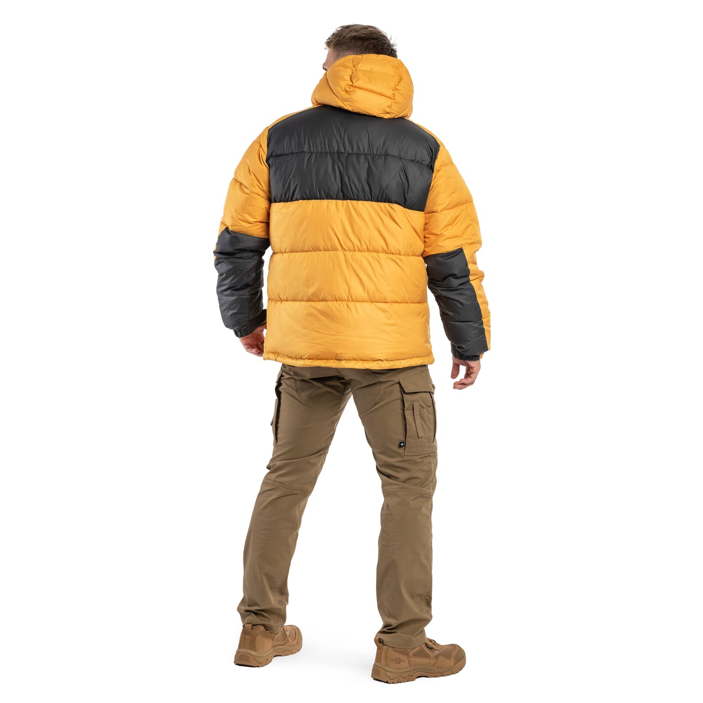 Kurtka Columbia Pike Lake II Hooded - Raw Honey/Shark