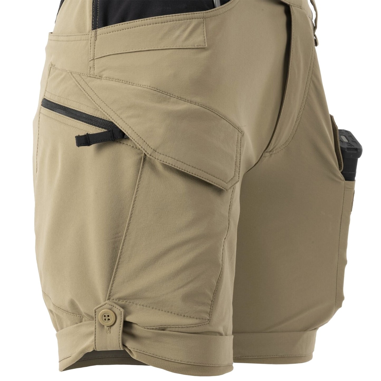 Szorty damskie Helikon OTP Nylon 8,5" - Khaki/Black
