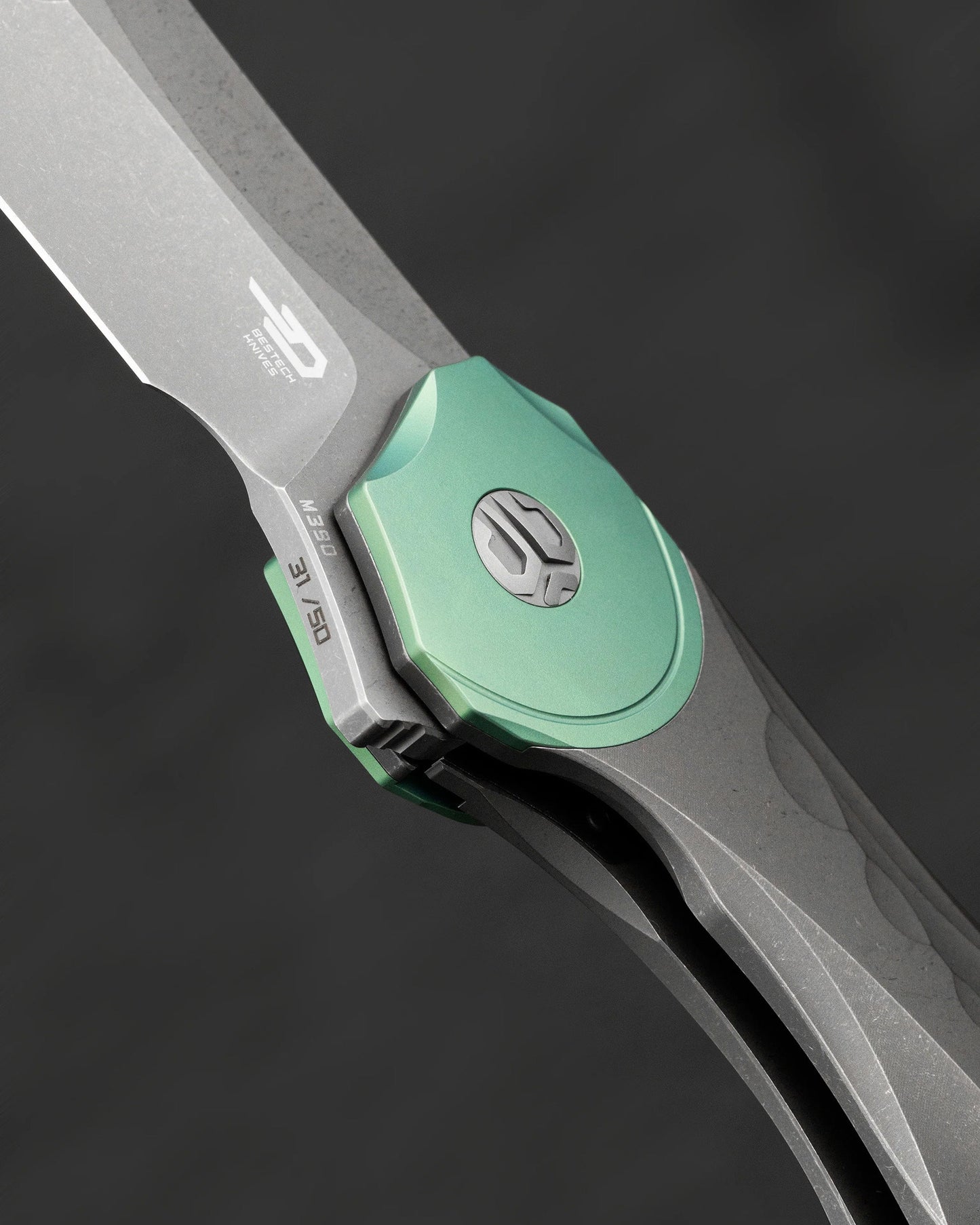 Nóż składany Bestech Knives Excentric - Dark Bead Blast/Stonewash