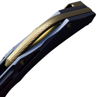 Nóż składany Bestech Knives Vigil - Satin Blade/Blue Titanium