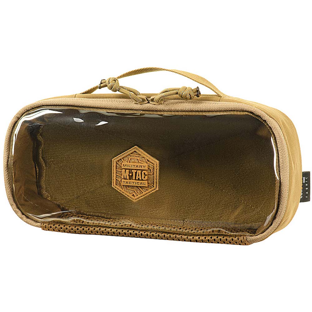 Organizer M-Tac Elite przezroczysty Gen.II Medium (26 x 11 cm) - Coyote