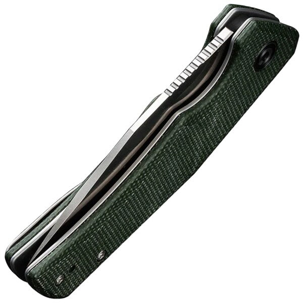 Nóż składany Civivi Regulatron Satin Nitro-V Canvas Micarta - Green
