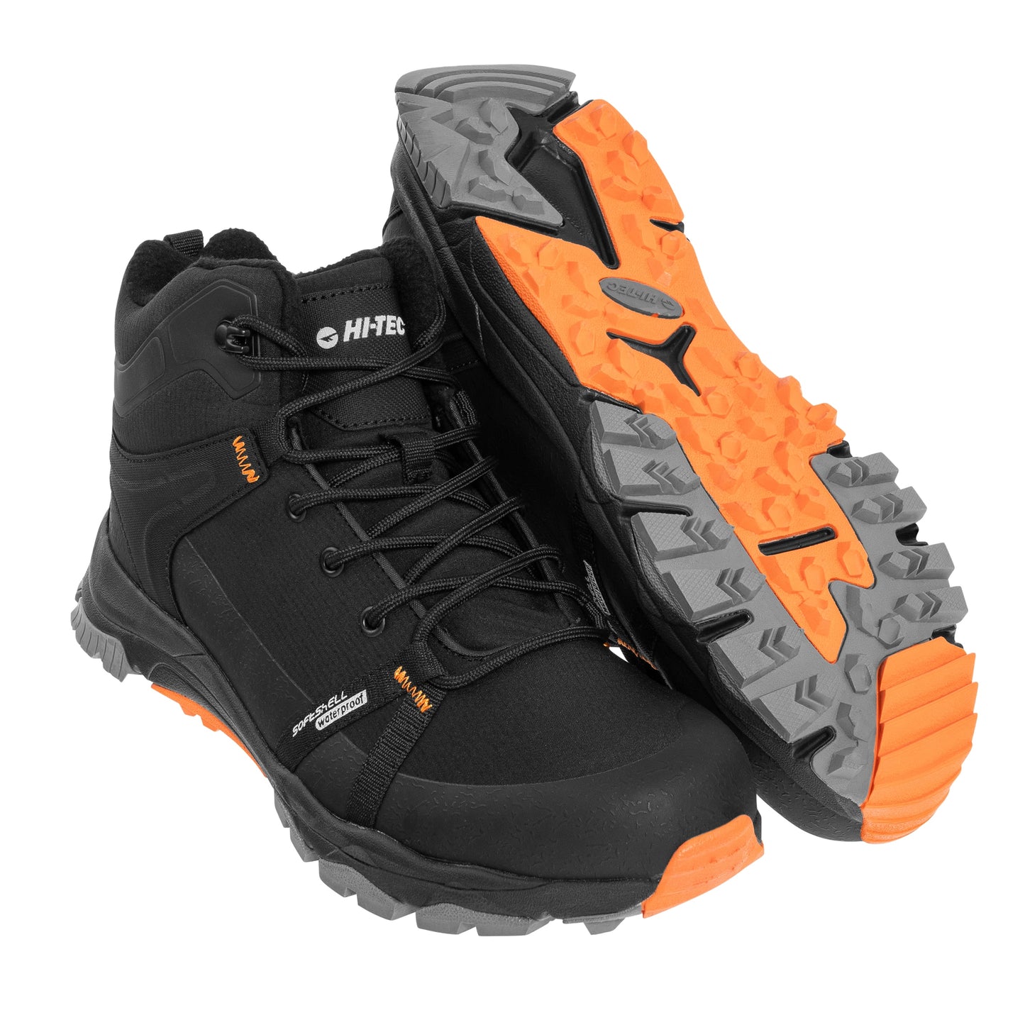 Buty Hi-Tec Himba Mid WP - Black/Orange