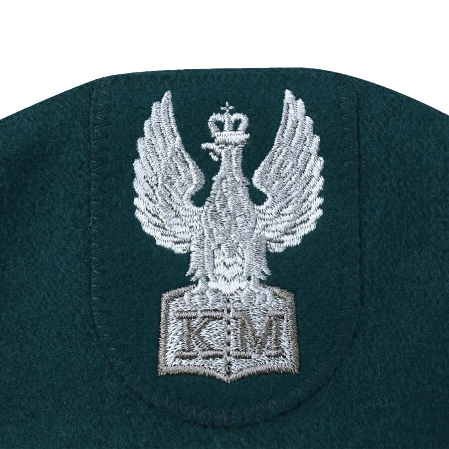 Beret BB-TEX dla klas mundurowych - Zielony