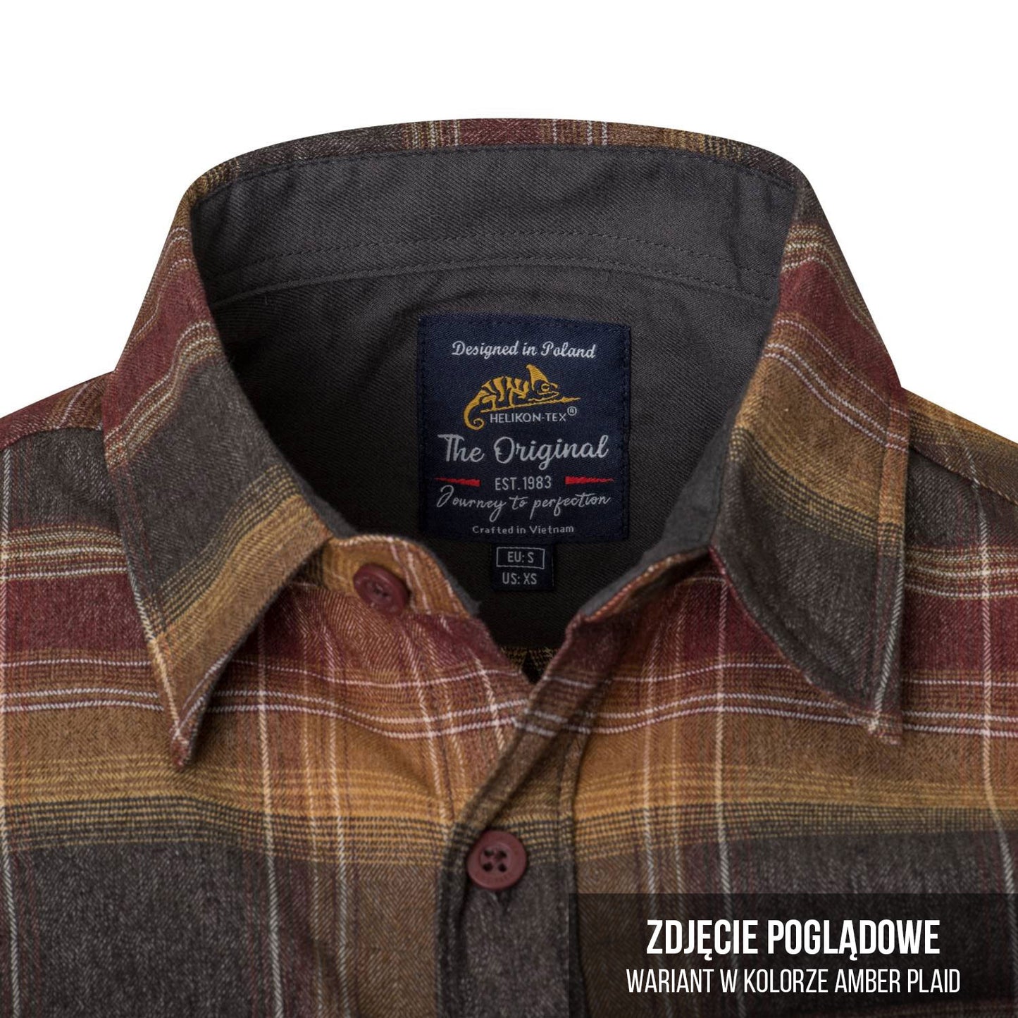 Koszula Helikon GreyMan Polyester/Nylon - Blast Blue Plaid