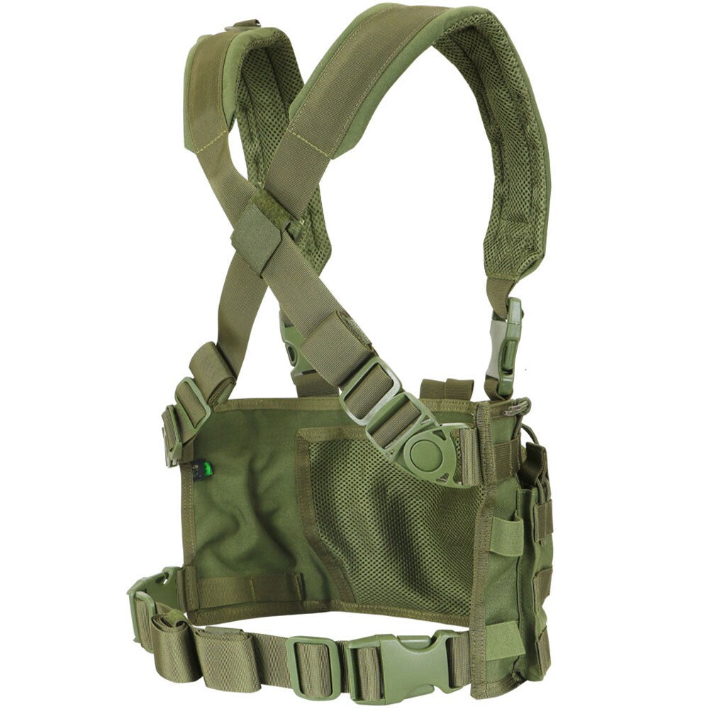 Kamizelka taktyczna typu Chest Rig Condor Rapid Assault Black