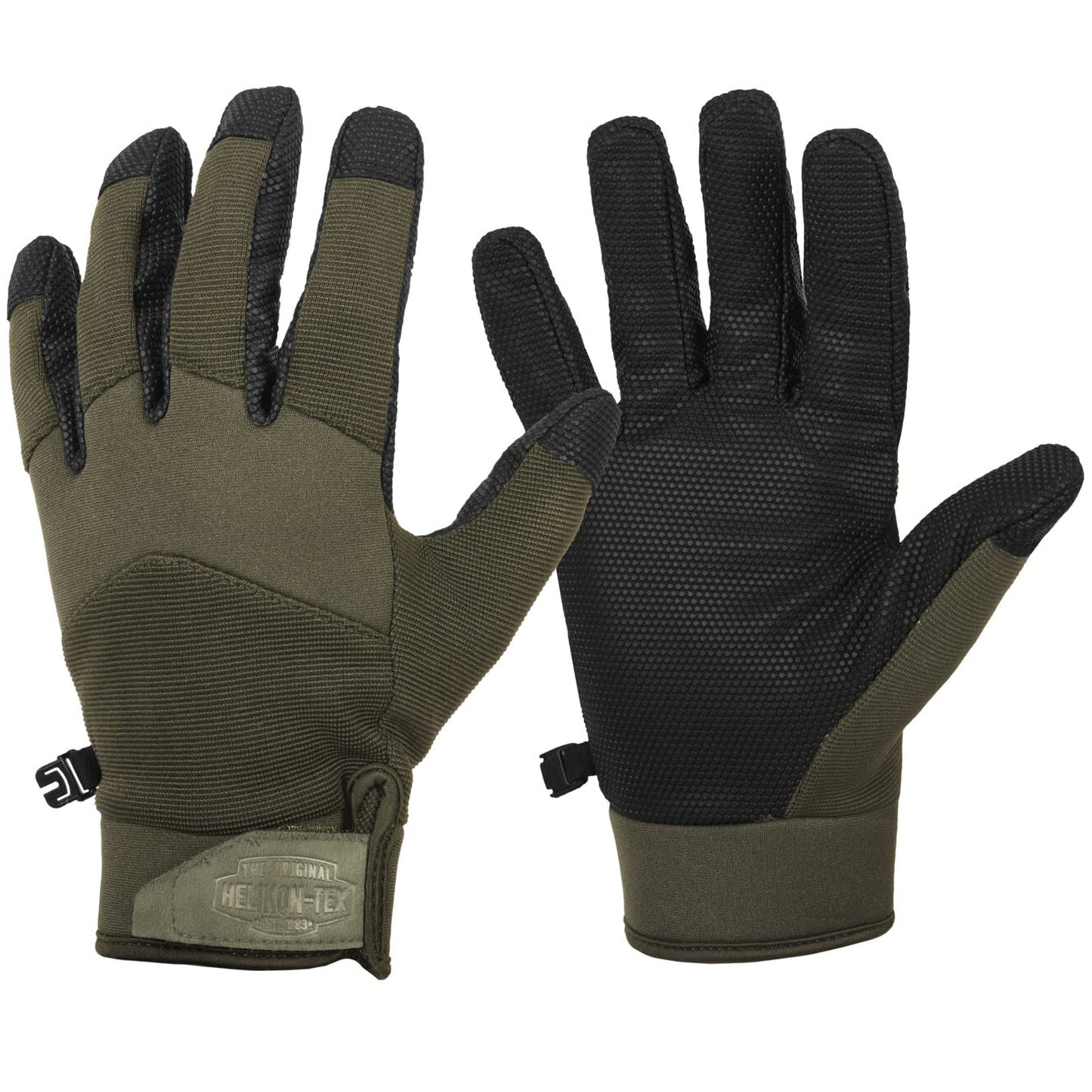 Rękawice Helikon Impact Duty Winter Mk2 - Olive Green/Black