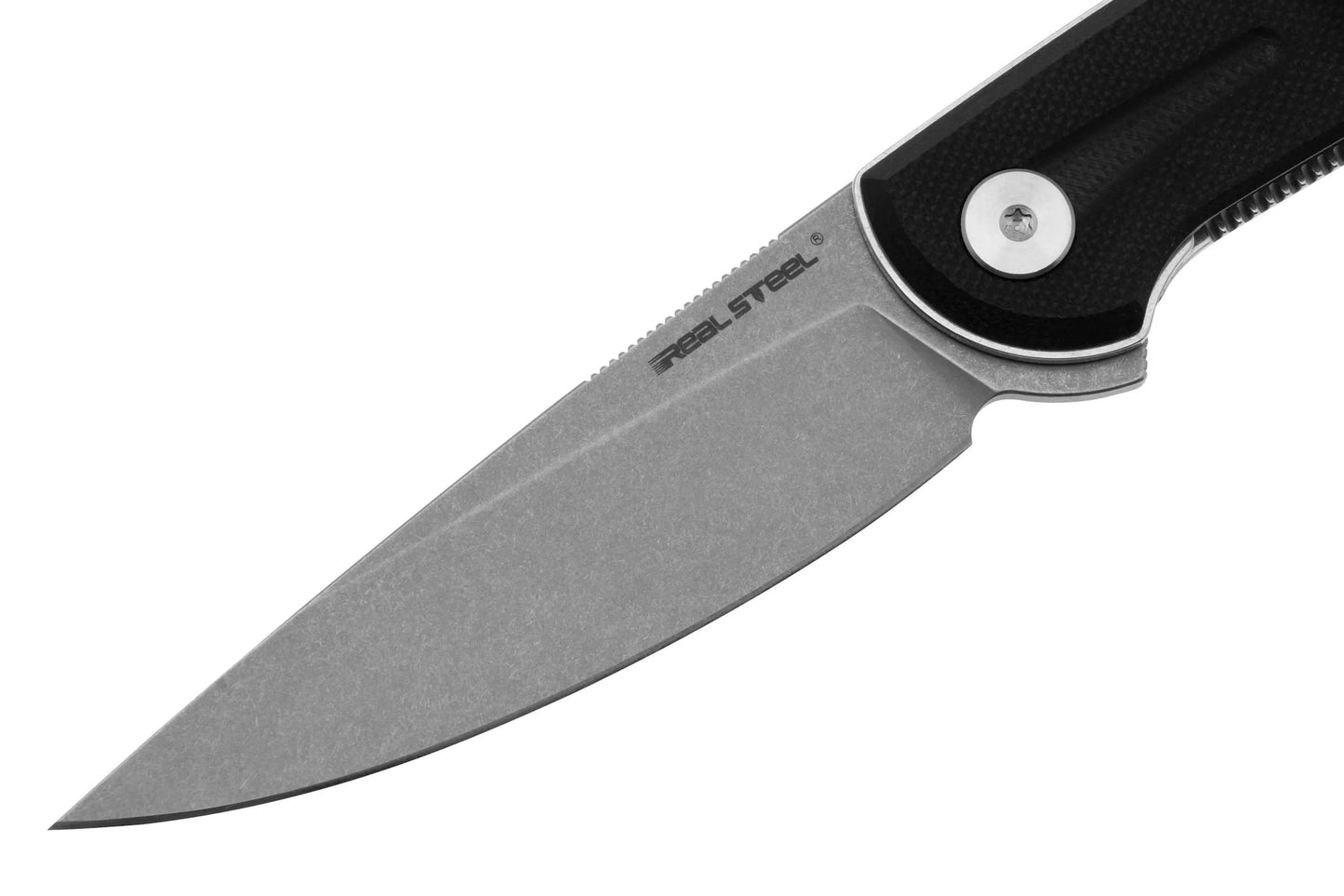 Nóż składany Real Steel Valore Silver Blade 7091BS - Black