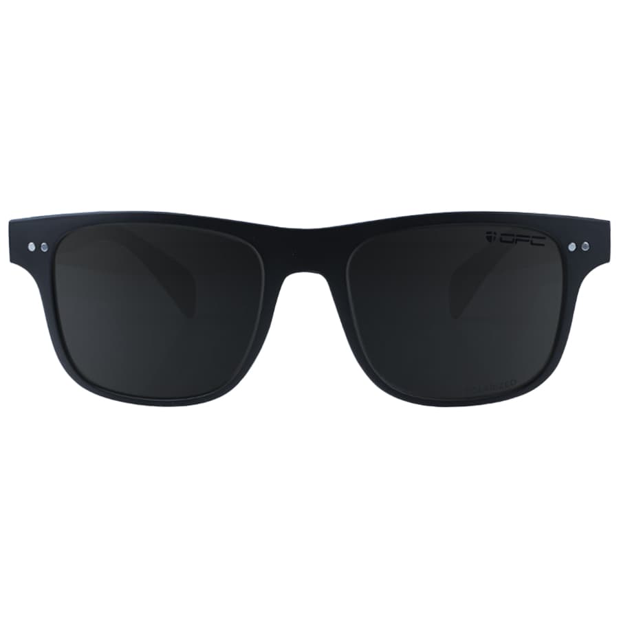 Okulary przeciwsłoneczne OPC Lifestyle J-Bay Matt Black Smoke Revo z polaryzacją