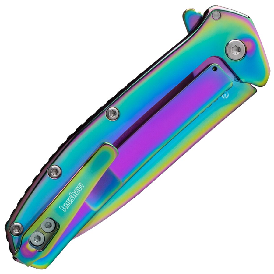 Nóż składany Kershaw Outcome - Rainbow