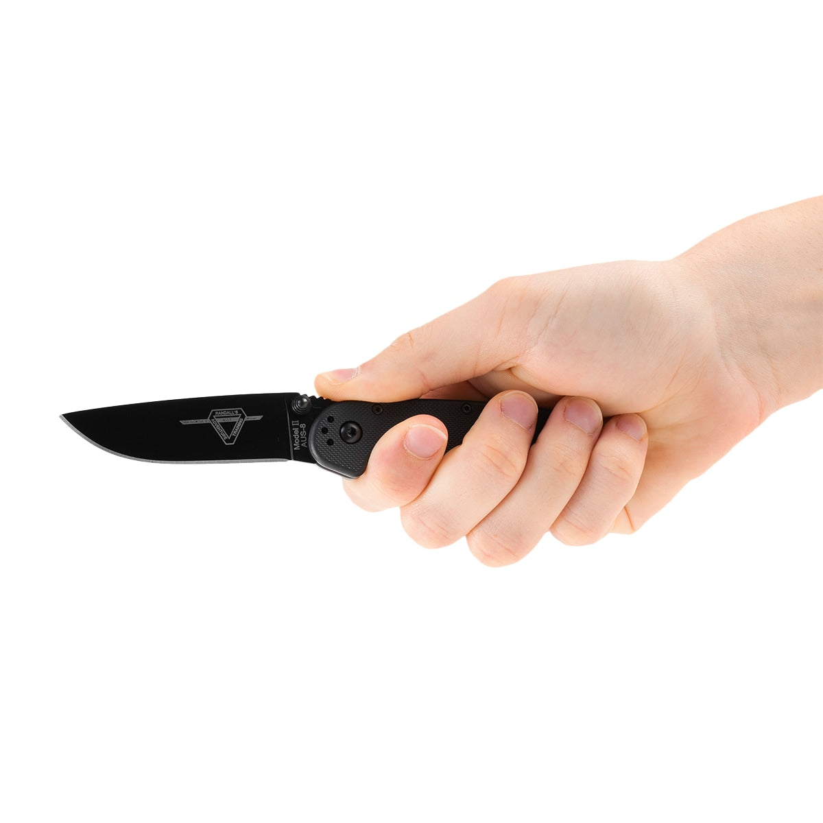 Nóż składany Ontario Rat-2 Folder AUS-8 - Black