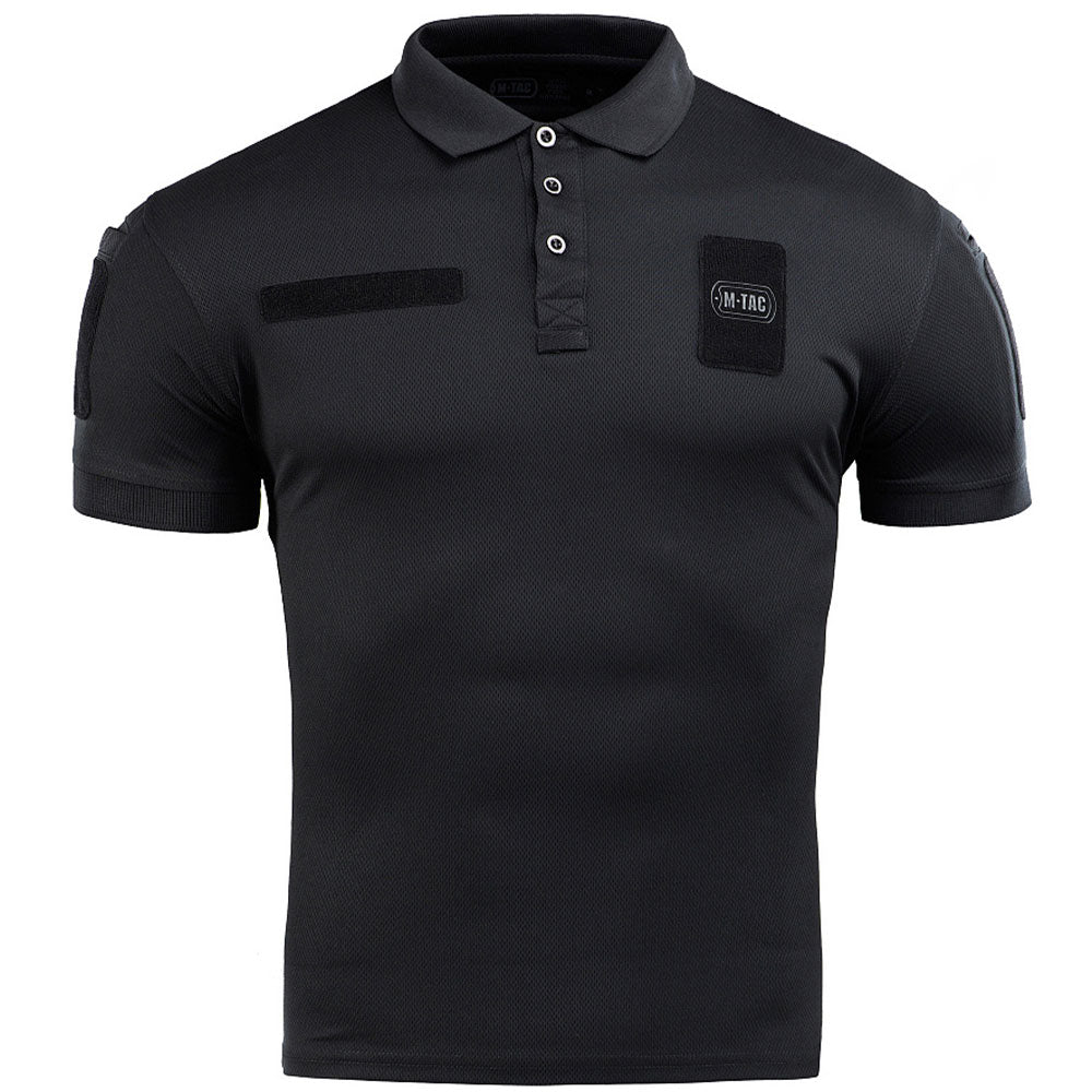 Koszulka polo M-Tac Elite Tactical Coolmax - Black