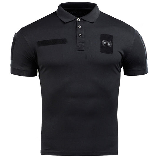 Koszulka polo M-Tac Elite Tactical Coolmax - Black