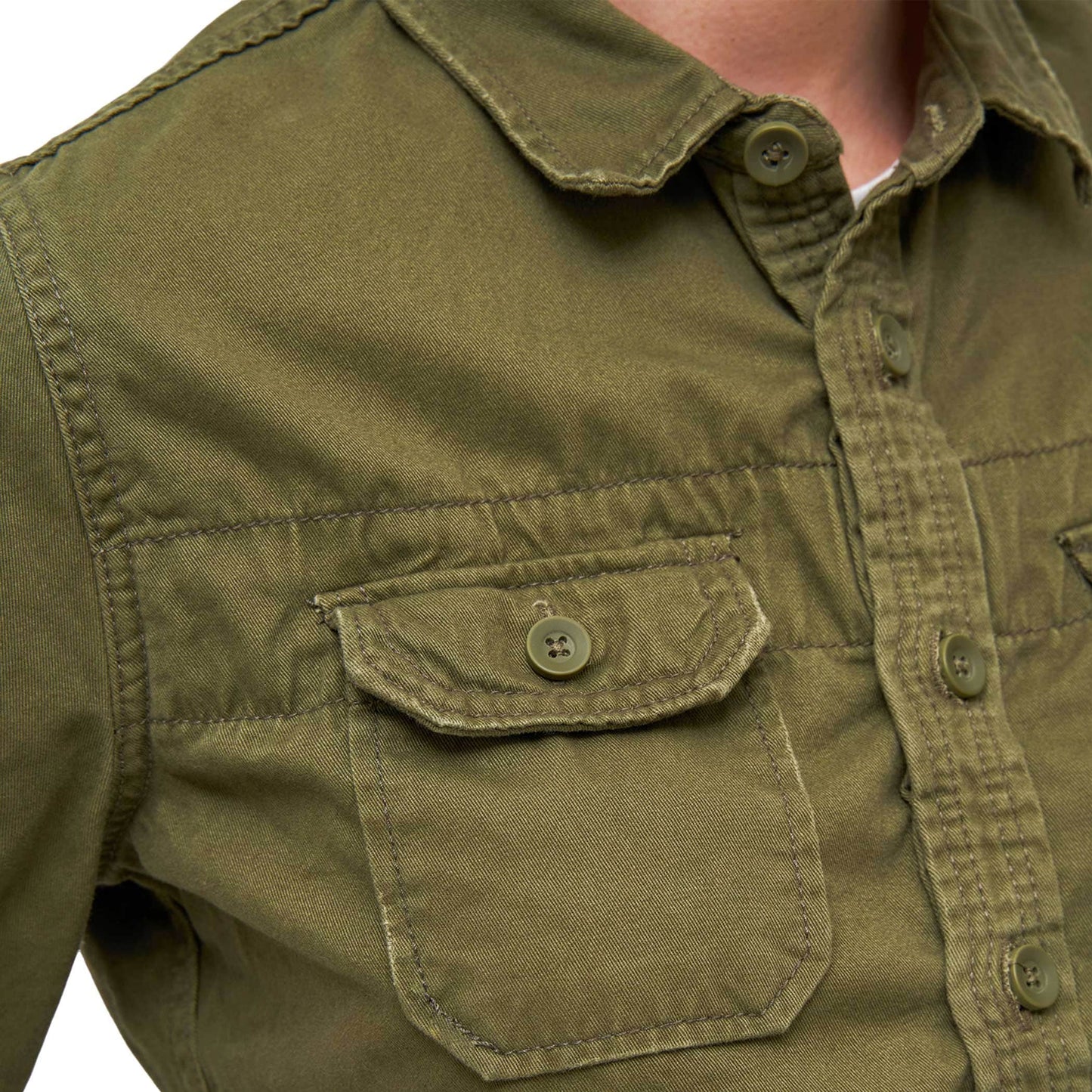 Koszula damska Brandit Vintageshirt Long Sleeve - Olive