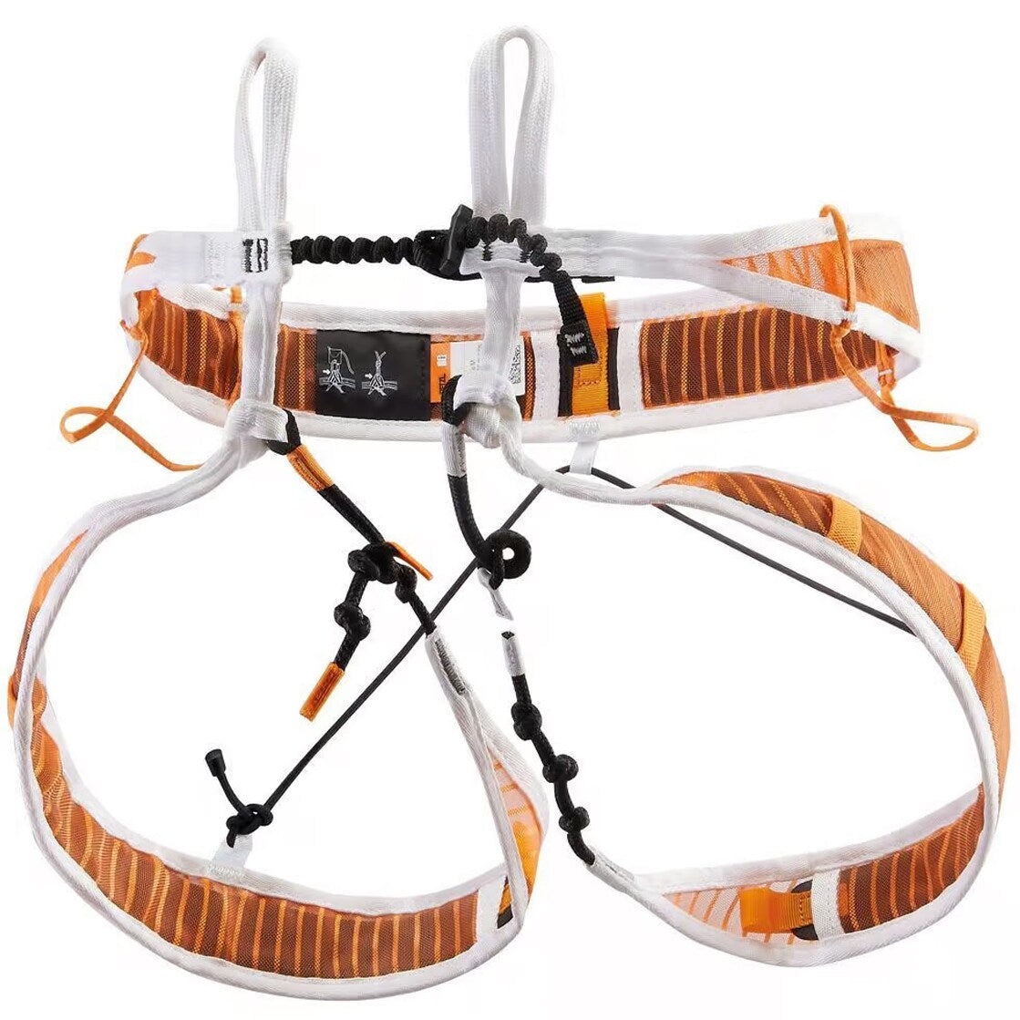 Uprząż wspinaczkowa Petzl Fly - Orange/White