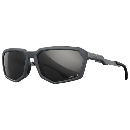 Okulary taktyczne Wiley X Recon - Captivate Polarized Black Mirror/Matte Grey