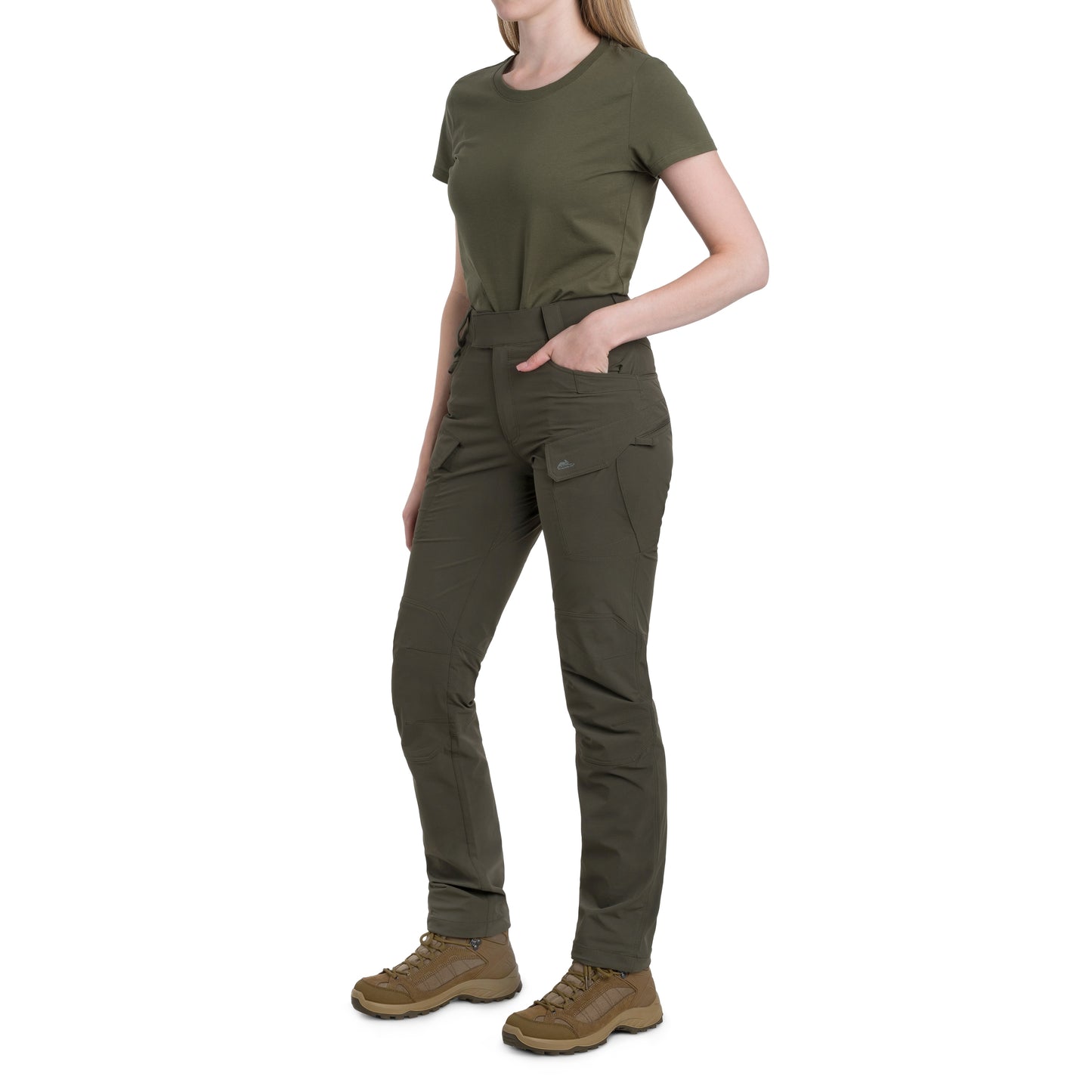Spodnie damskie Helikon OTP VersaStretch - Taiga Green