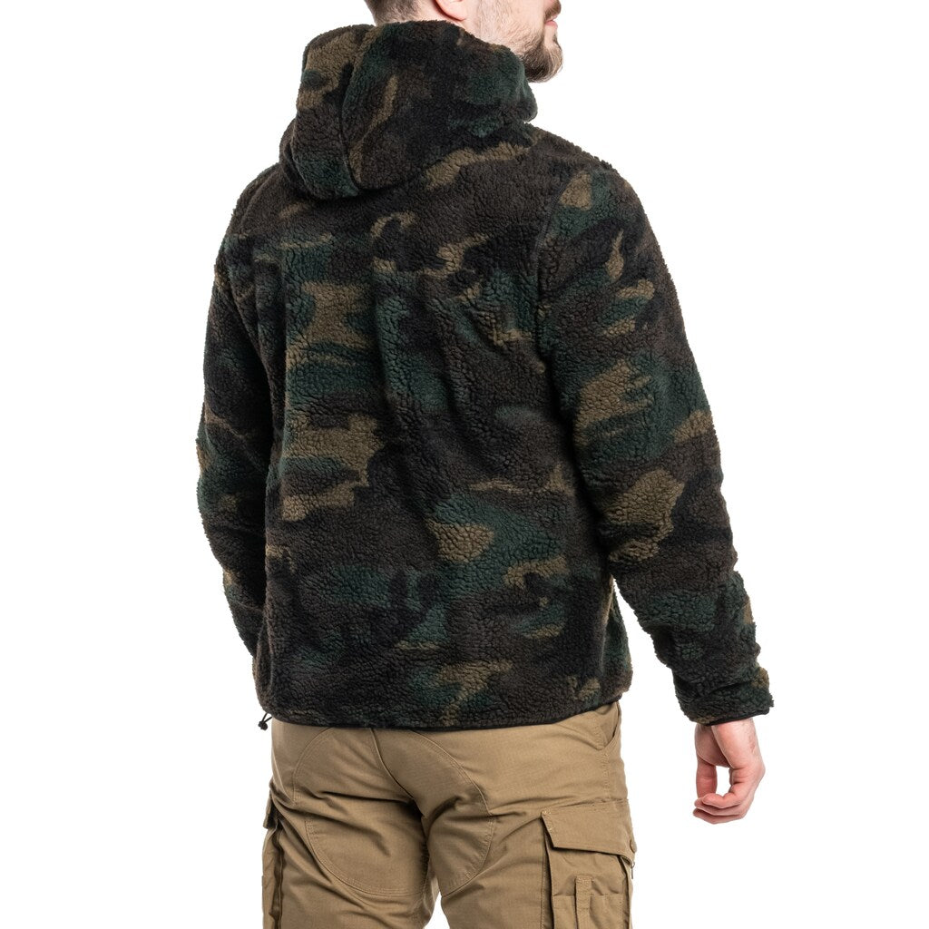 Polar Brandit Teddyfleece Worker Pullover - Woodland