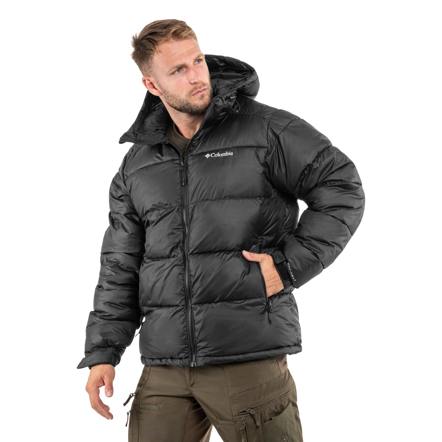 Kurtka Columbia Pike Lake II Hooded Jacket - Black