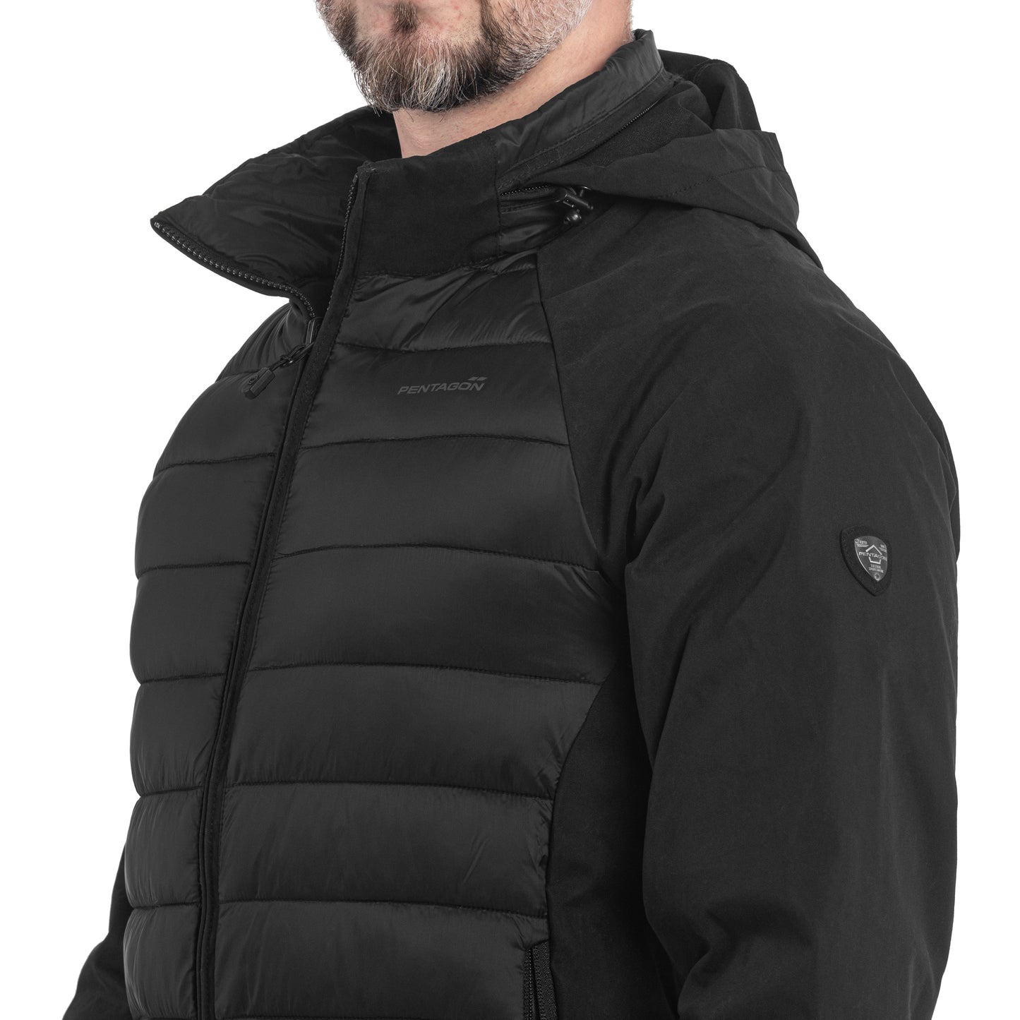 Kurtka Pentagon Neutron Hybrid Jacket - Black