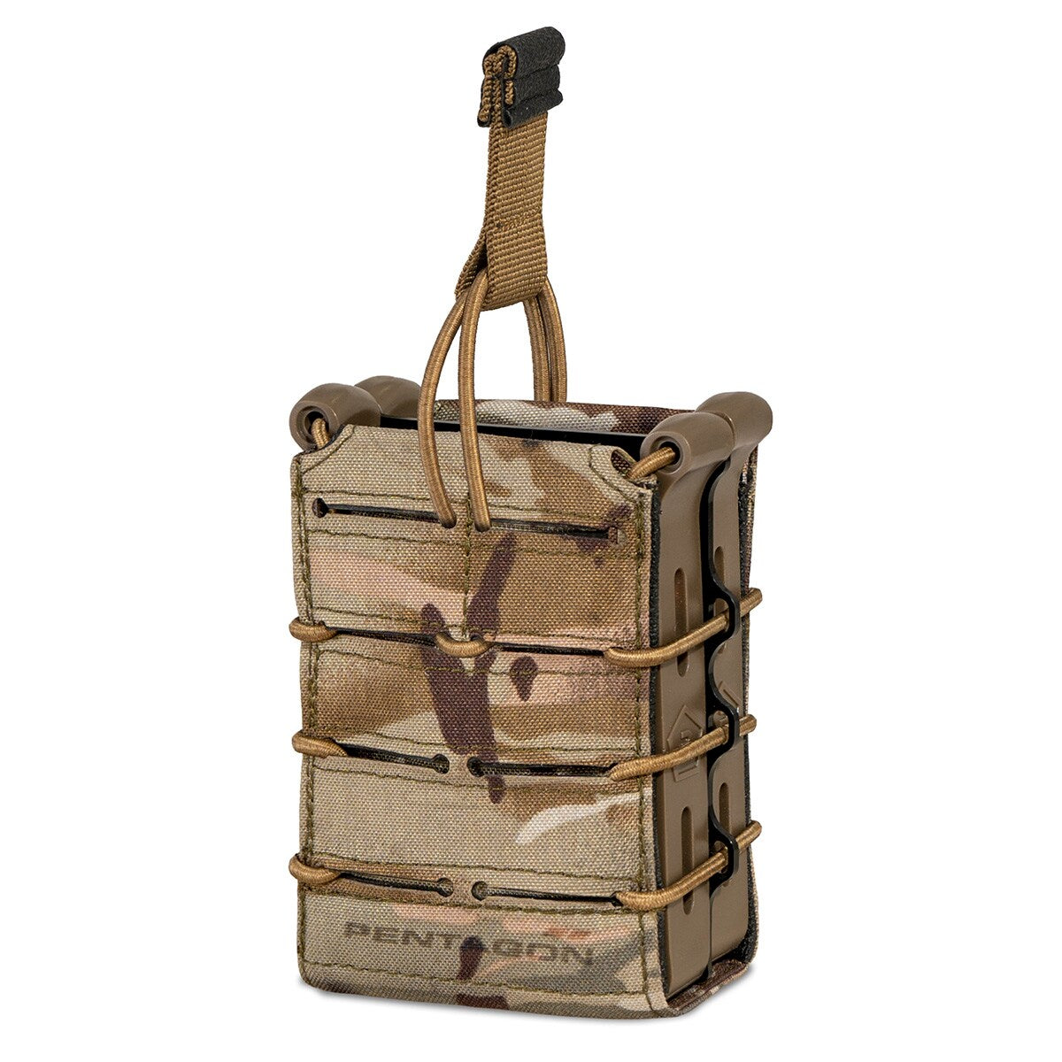 Ładownica Pentagon Elpis Rifle Mag Pouch na 2 magazynki do M4/G3 - PentaCamo