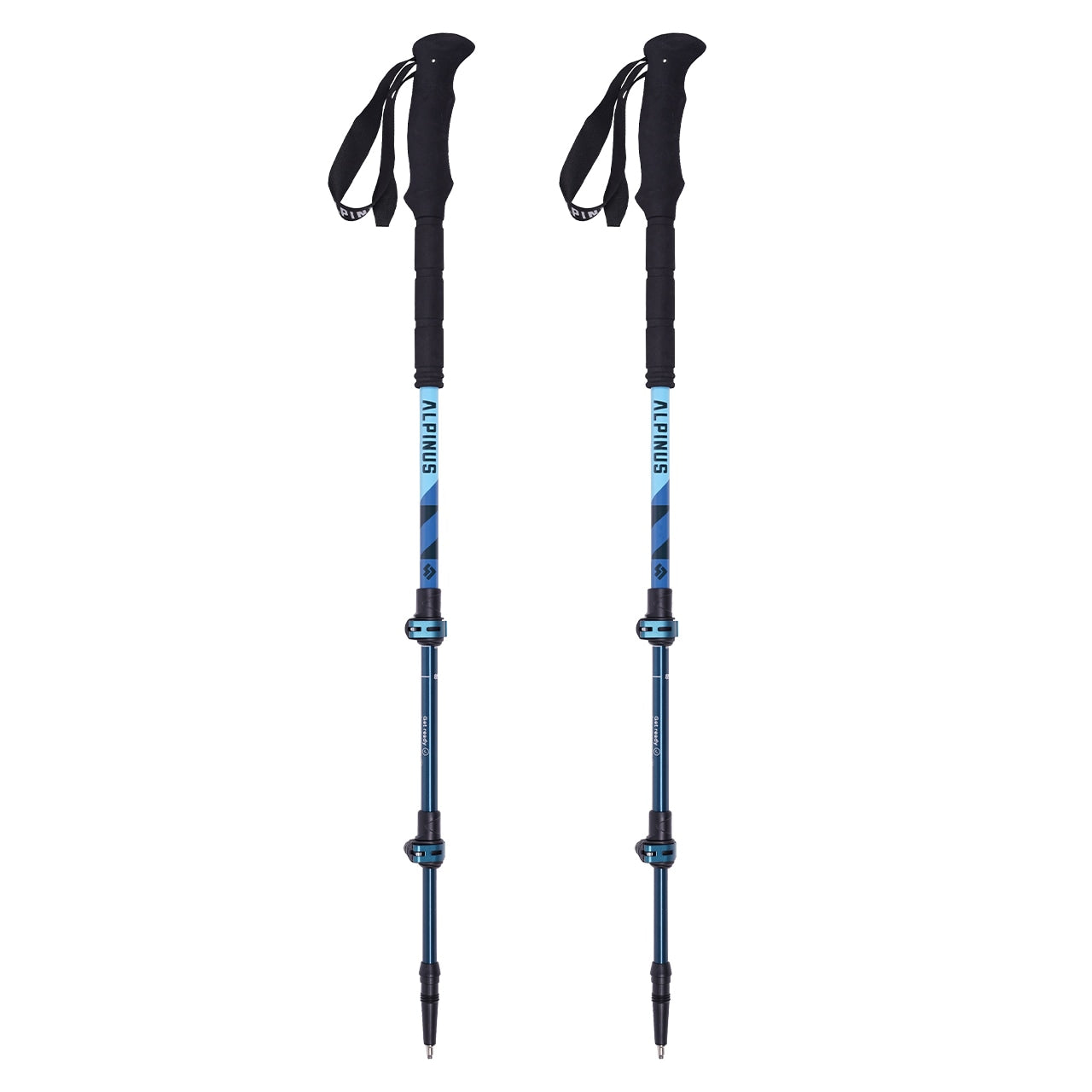 Kije trekkingowe Alpinus Matterhorn - Niebieskie