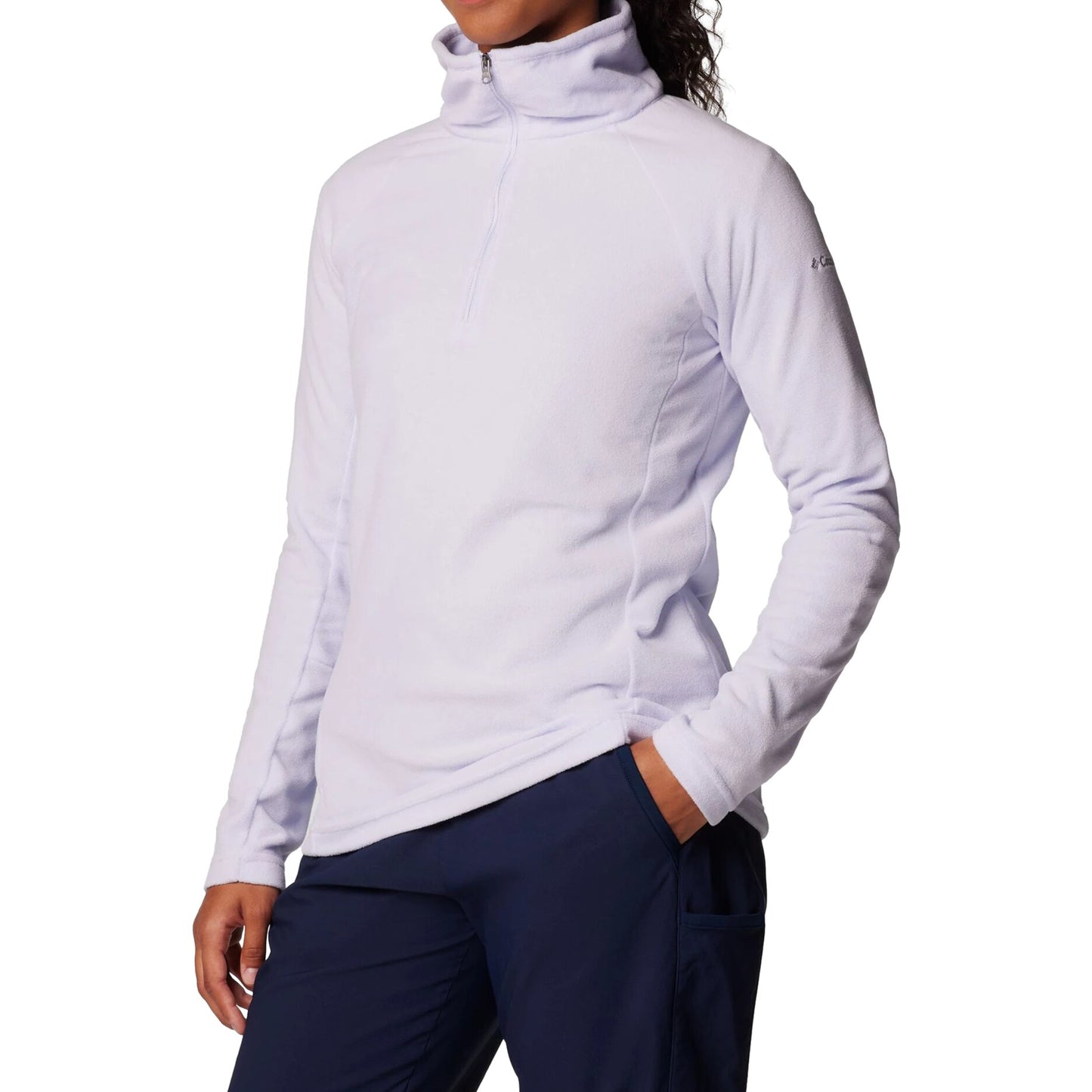 Polar damski Columbia Glacial IV Half Zip - Snowdrift