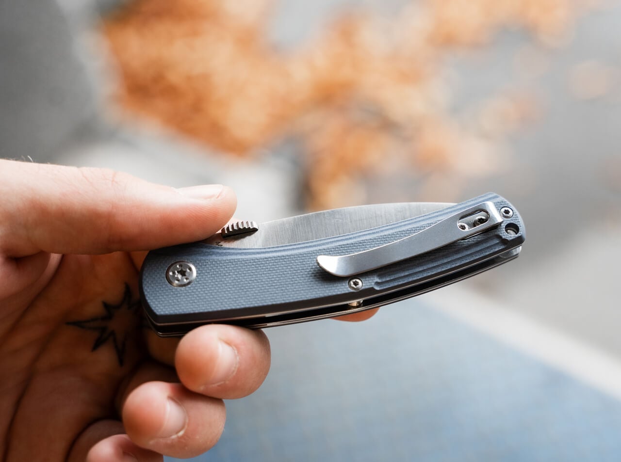 Nóż składany Boker Magnum Huayna - Blue