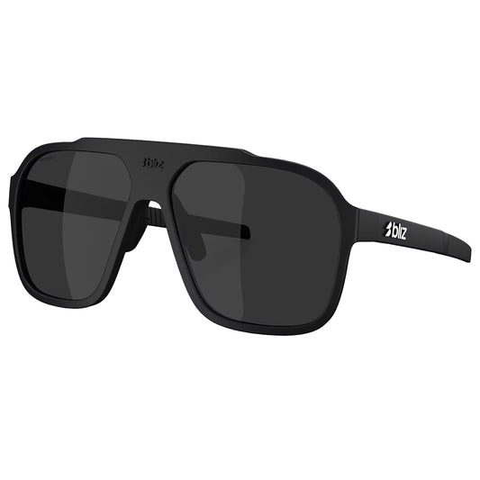Okulary przeciwsłoneczne Bliz A002 - Matte Black/Smoke