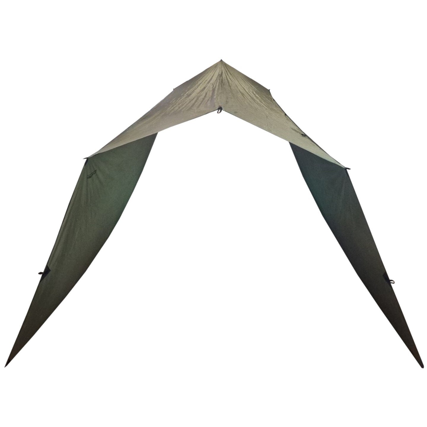 Płachta biwakowa Bushmen Easy Tarp 4 x 4 m - Green