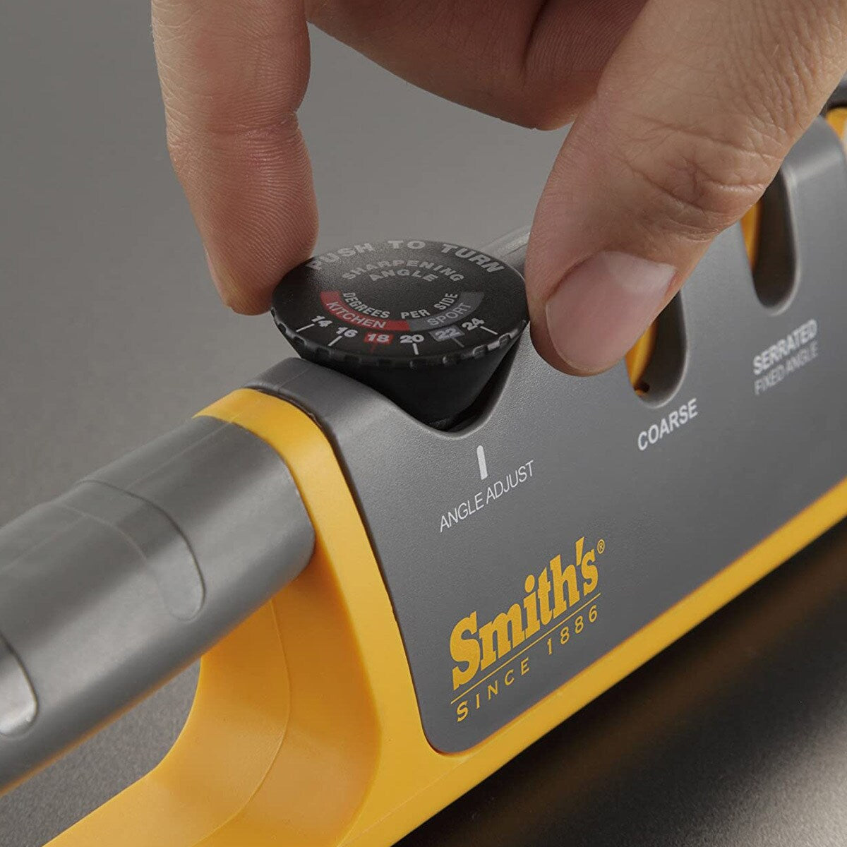 Ostrzałka do noży Smith's Adjustable Angle Pull-Thru Knife Sharpener