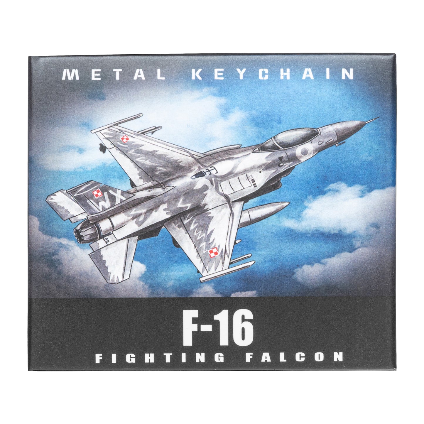Brelok PiK - Samolot F-16 Box