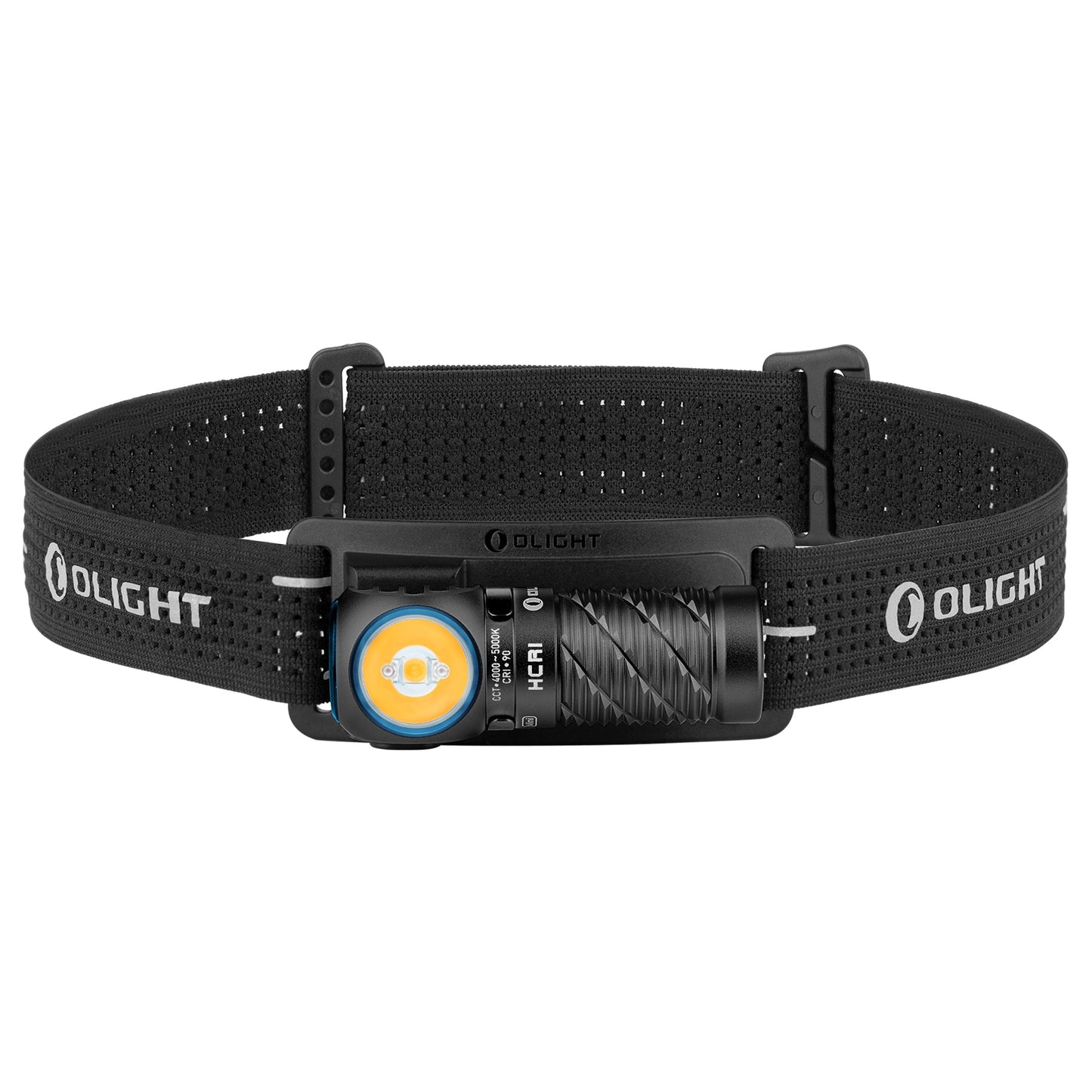 Latarka czołowa i kątowa Olight Perun 3 Mini HCRI Neutral White Black z opaską - 920 lumenów