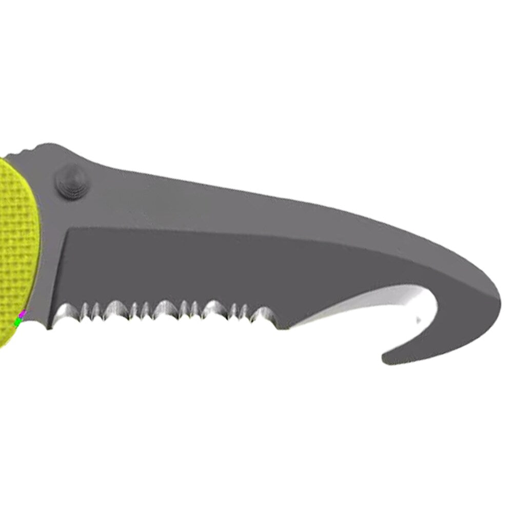 Nóż składany ratowniczy ESP Rescue Knife RKY-02 - Yellow
