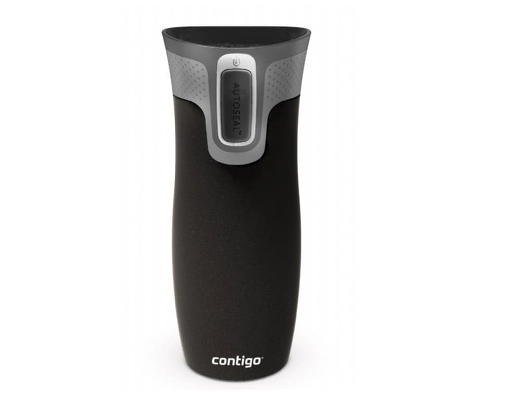 Kubek termiczny Contigo West Loop 2.0 470 ml - Czarny mat